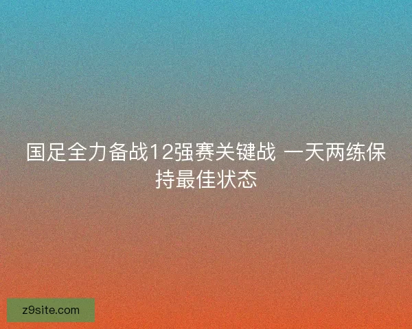 国足全力备战12强赛关键战 一天两练保持最佳状态