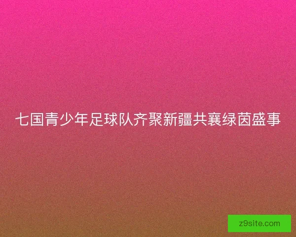 七国青少年足球队齐聚新疆共襄绿茵盛事